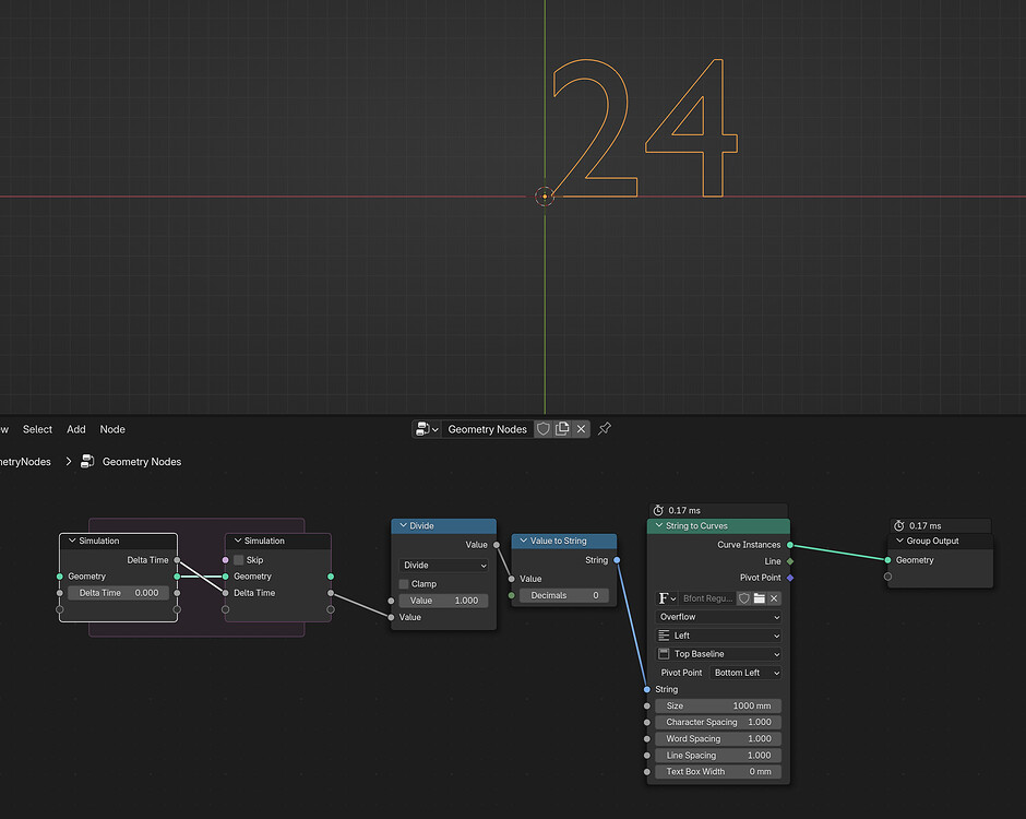 Getting the frames per second in geometry nodes? - Modeling - Blender ...