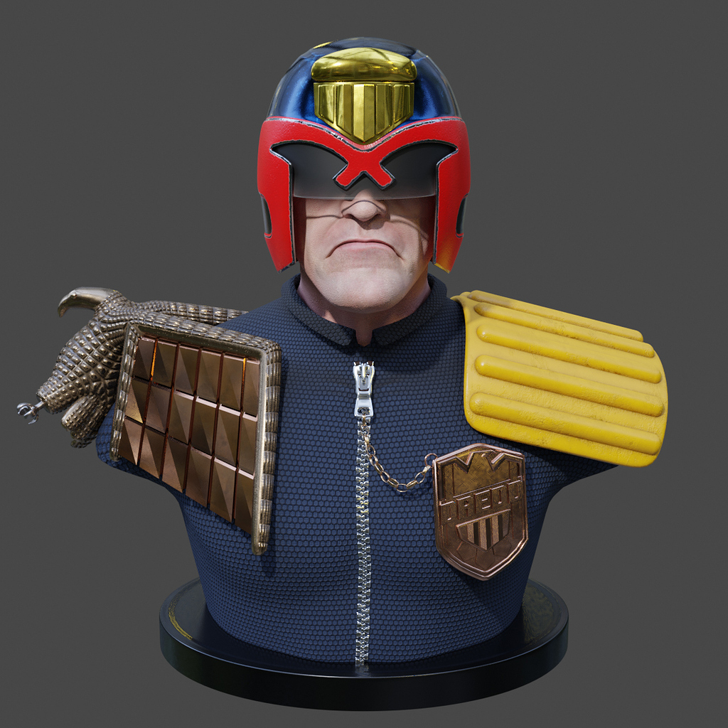 Judge dredd captain falcon