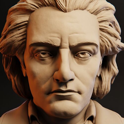Ludwig van Beethoven Sculpt 4