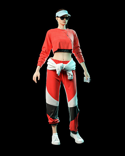 Sport Outfit render