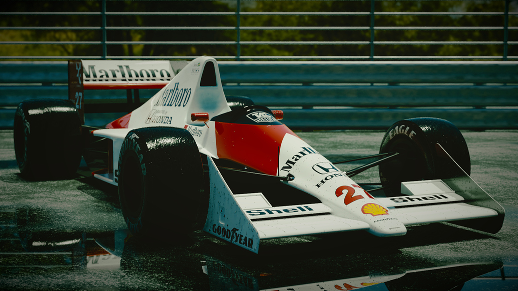 McLaren MP4/5b Honda 1990 - Finished Projects - Blender Artists Community