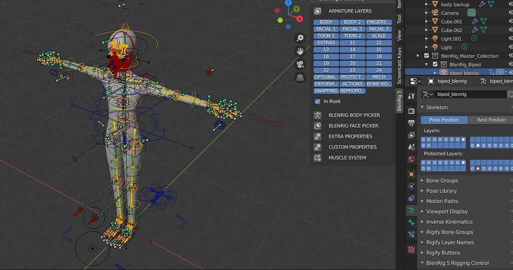 Blenrig 5 for 2.8. where is Mesh Deform Cage? - Animation and Rigging ...