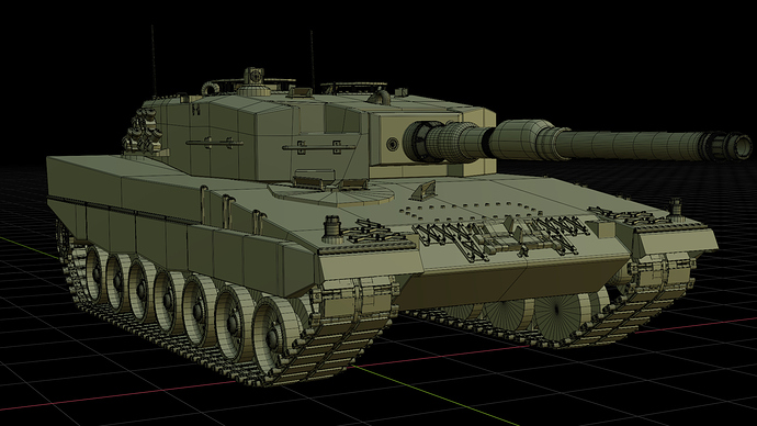 leopard2.1 wireframe