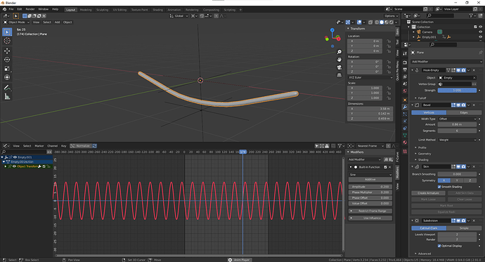 Wind to swing a hanging cable - Animation and Rigging - Blender Artists ...
