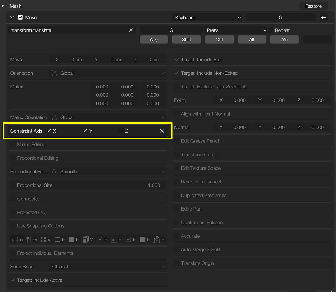 Auto Lock Axis in Edit Mode addon? - Modeling - Blender Artists Community