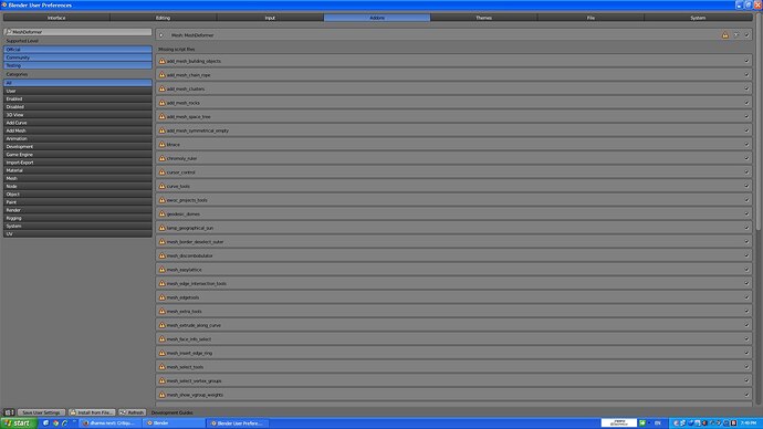 Scripts Files Mess missing script files message on installing add-ons - Technical Support ...