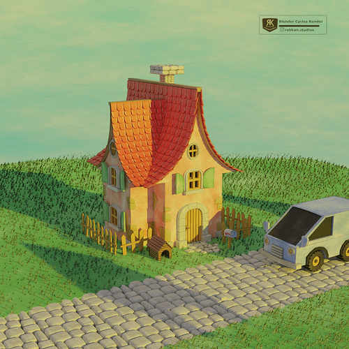 WaterColorHouse1