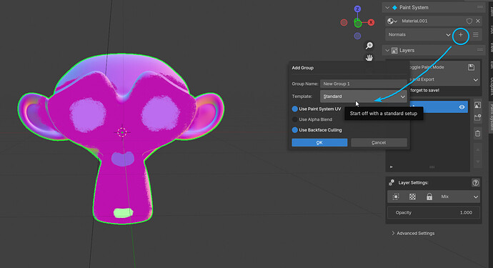 How to Paint Normals With Paint System Addon? - Materials and Textures ...