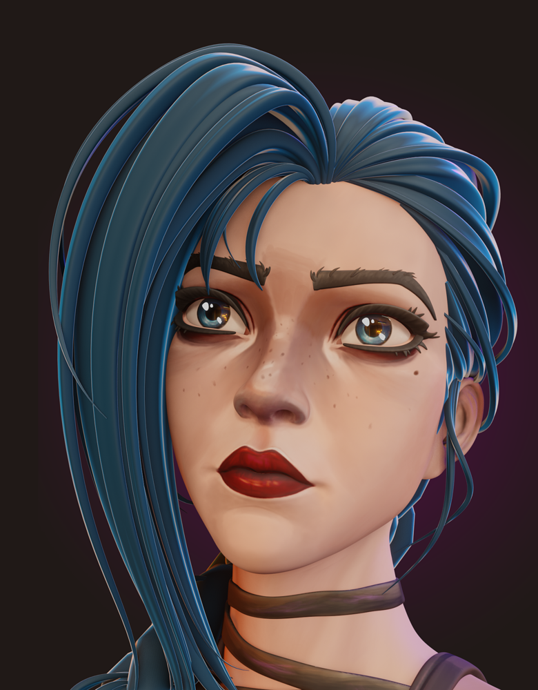 Arcane Jinx FanArt - Finished Projects - Blender Artists Community