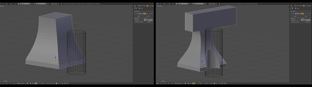 Having trouble with the Boolean Modifier behaviour - Modeling - Blender ...