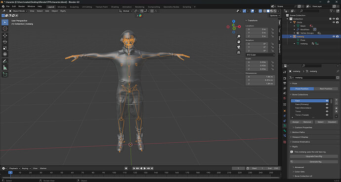 Generating a rig with meta-rig problem - Animation and Rigging ...