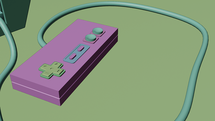 NES Controller Viewport