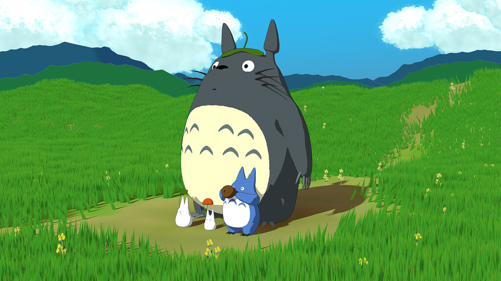 Blender Toon Shader Totoro - Finished Projects - Blender Artists Community