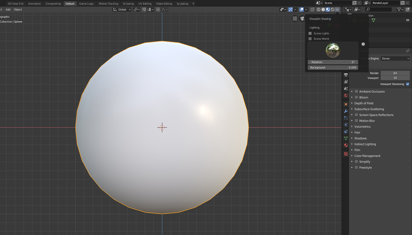 How to see texture in solid mode in Blender 2.8 - Lighting and ...