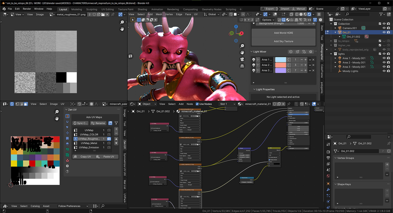 Multiple UV maps on channel packed texture? - Materials and Textures ...