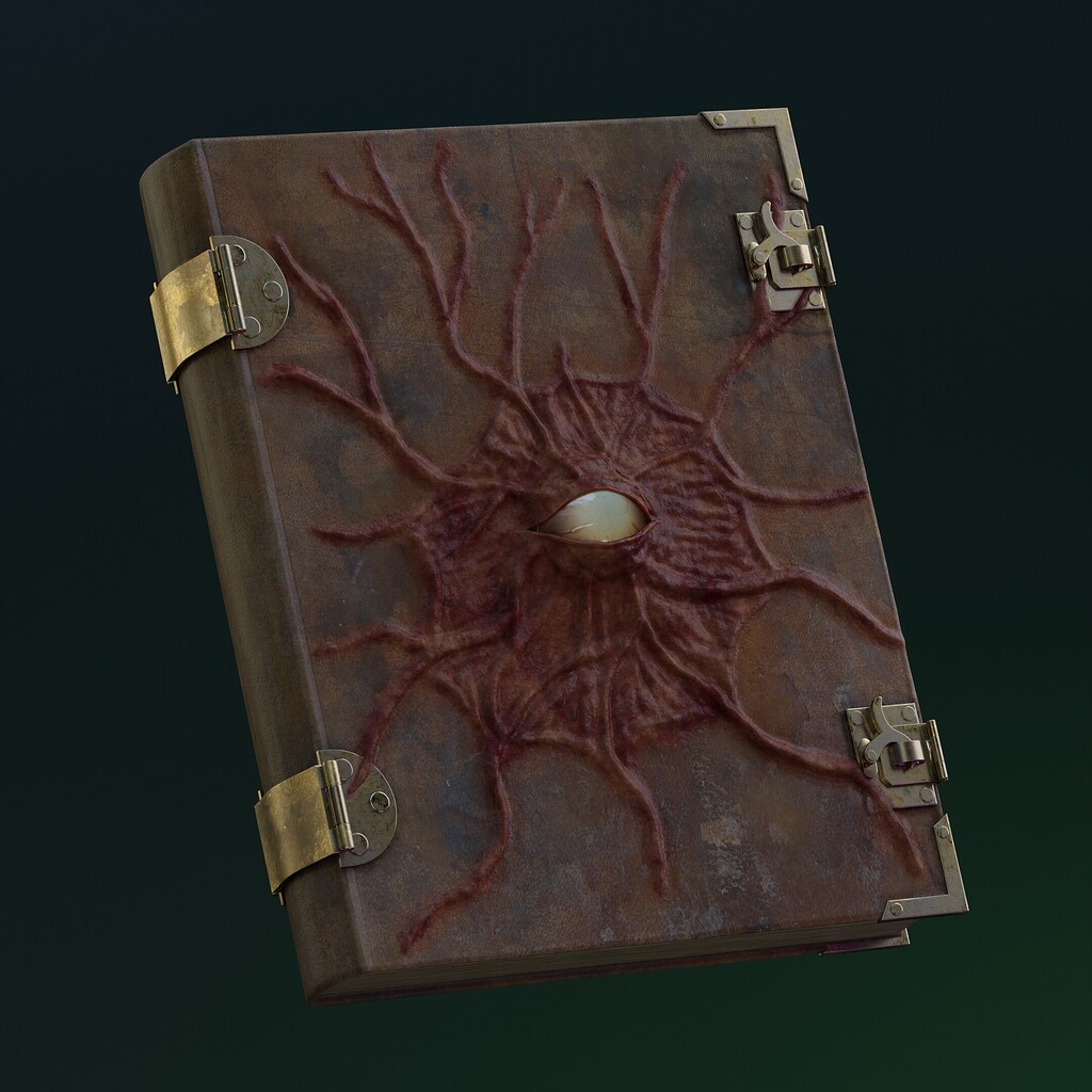 Evil Book - Finished Projects - Blender Artists Community