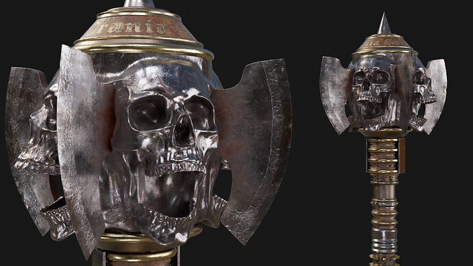 Mace_Showcase_Skull