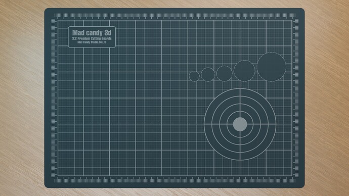 Mad Candy Cutting Board