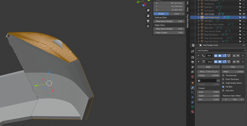 Solidify Modifier Creating Artifacts - Modeling - Blender Artists Community