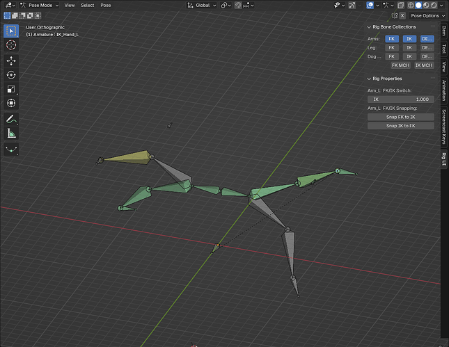 Weight switch in the rig (rigify) - Animation and Rigging - Blender ...