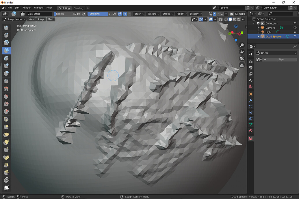 Sculpt mode pixelated - Modeling - Blender Artists Community