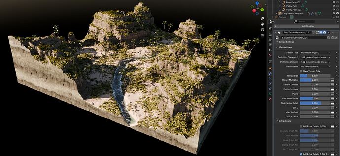 Easy Terrain Generator v2.5 (Free demo) - Finished Projects - Blender ...