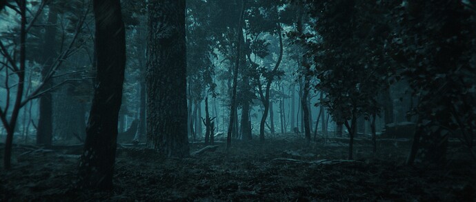 Wintery Forest comp 2K