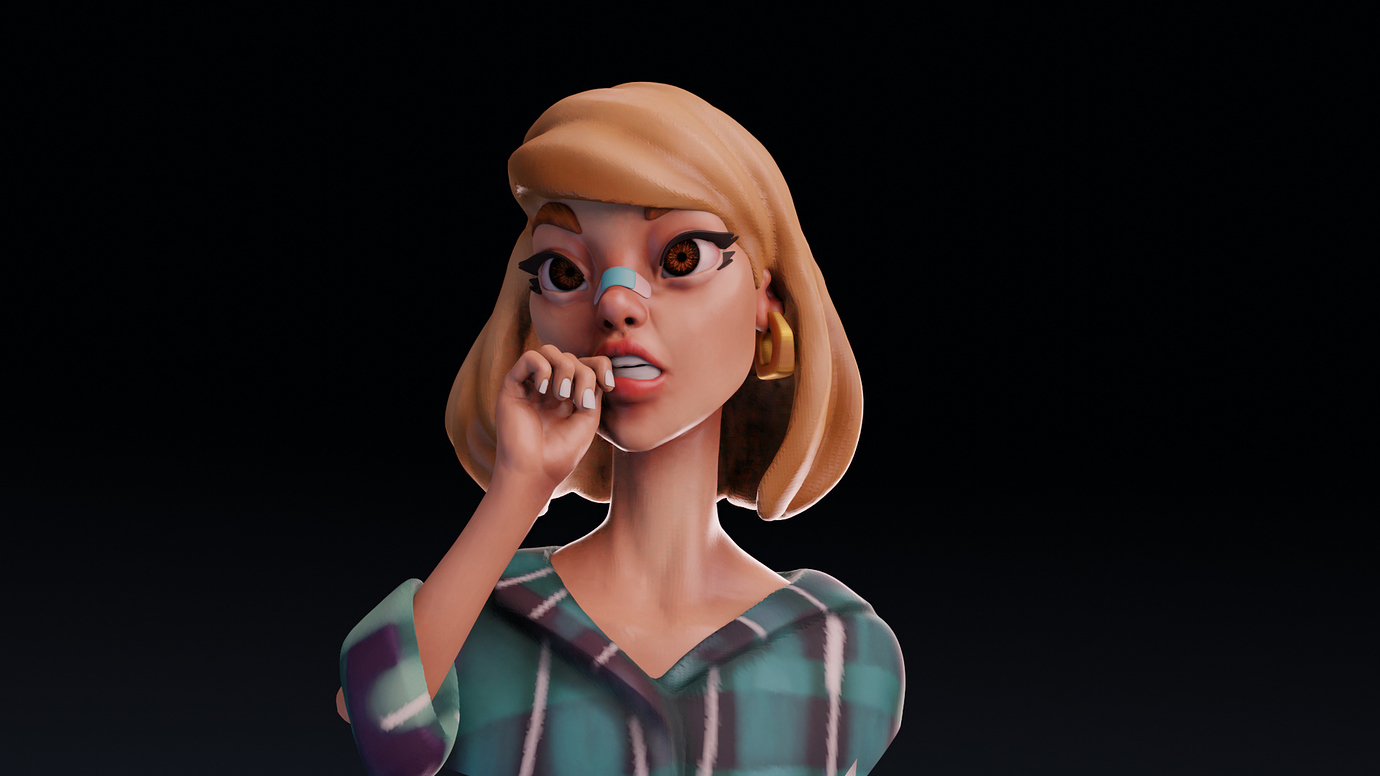 Girl Sculpt Finished Projects Blender Artists Community 8252