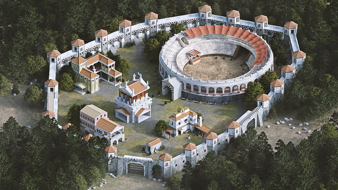 Roman fortress