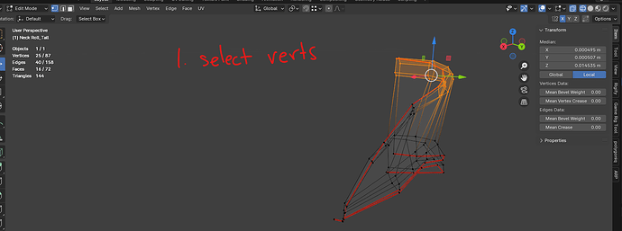 Problem moving vertex - Modeling - Blender Artists Community