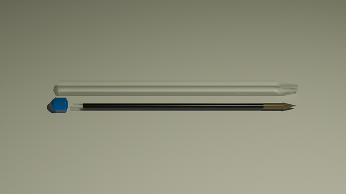 Bic Cristal pen - Finished Projects - Blender Artists Community