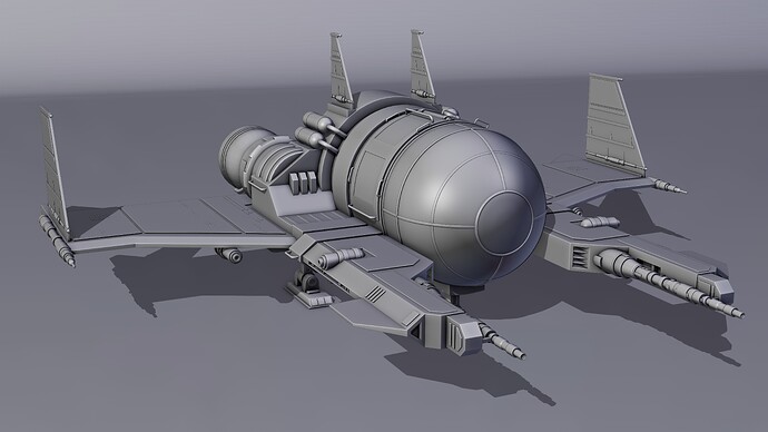 Spaceship Matcap 1