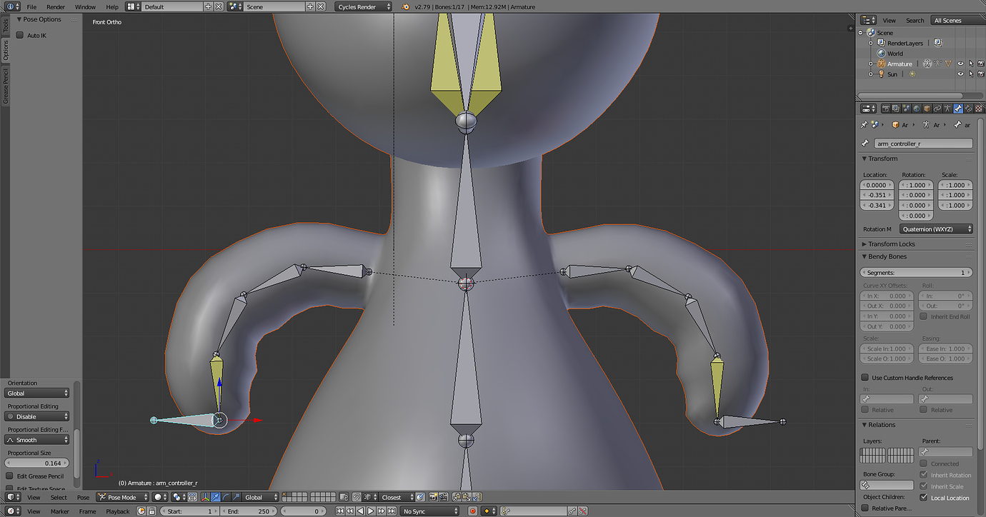 Deformation Problem With Cartoon-style, Hose-like Limbs - Animation And ...