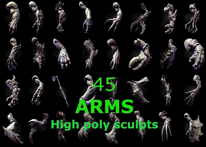 20210808_1151_45_ARMS_high_poly_sculpt_3D_model