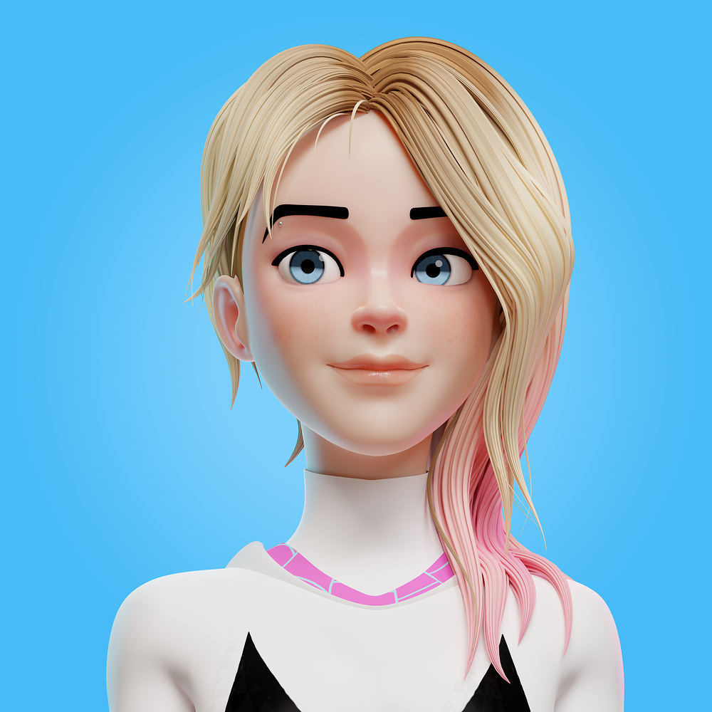 Gwen Stacy From Spider-man: Across The Spider-Verse - Finished Projects ...