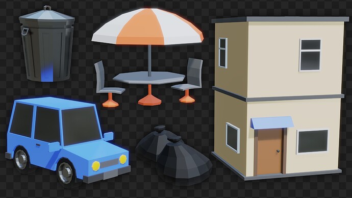 Low Poly Assets 2