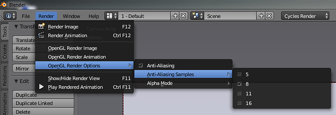OpenGL Render setting missed in 2.71? - Lighting and Rendering ...