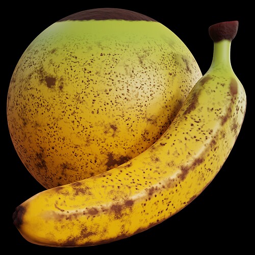 Procedural Banana Material