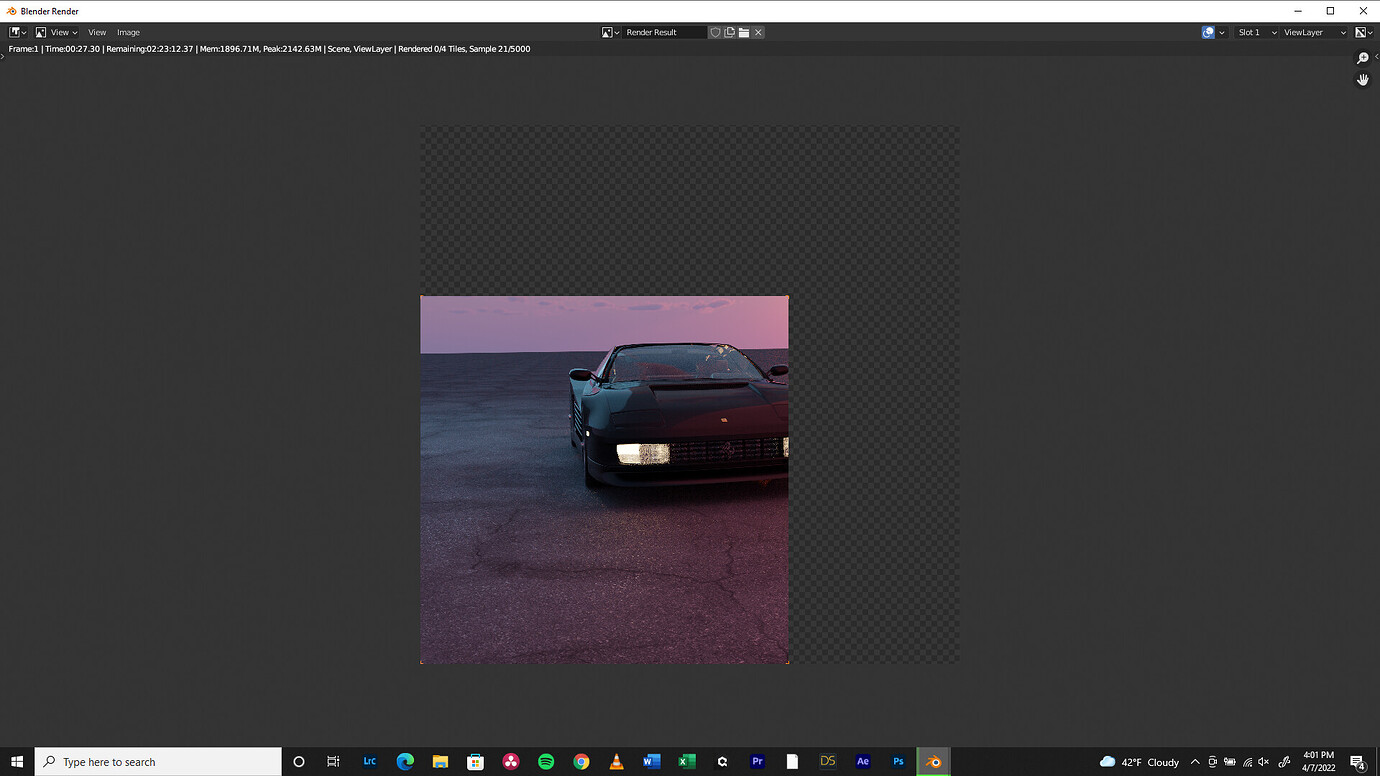 Render Image Crop issue - Technical Support - Blender Artists Community