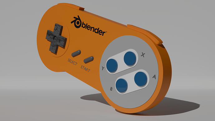Super blender controller shot (render) #2