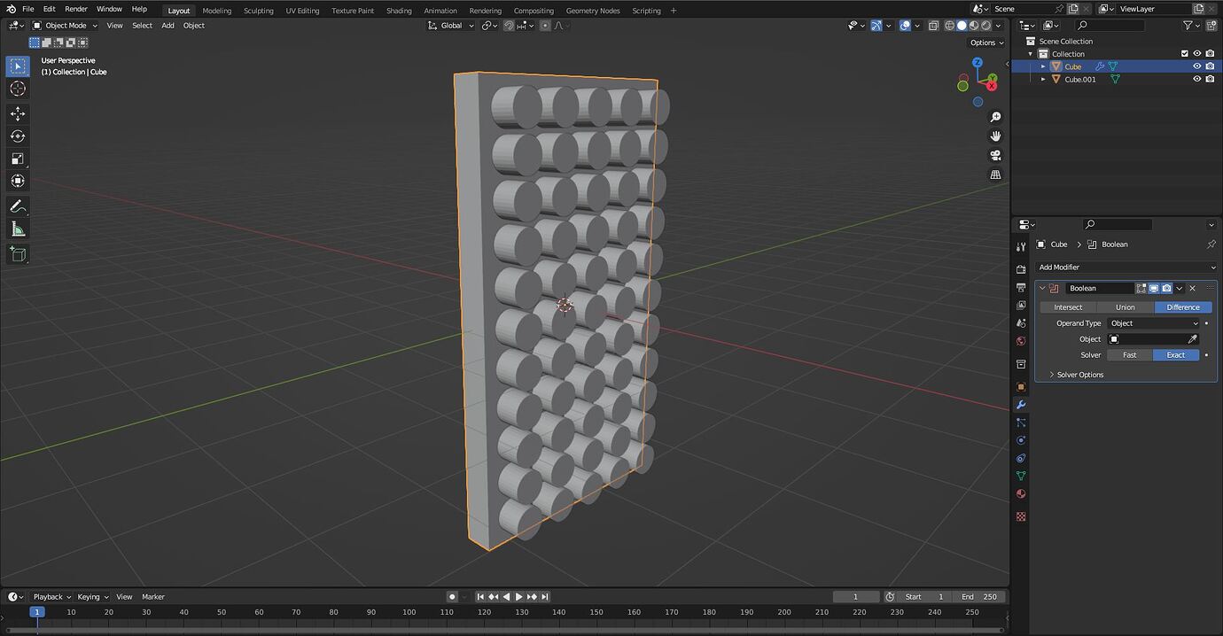 Problem with boolean modifier - Volunteer Work - Blender Artists Community