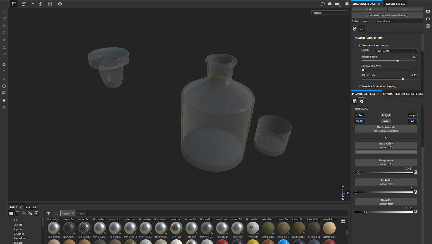 Problems with opacity in Substance Painter - Other Software - Blender ...