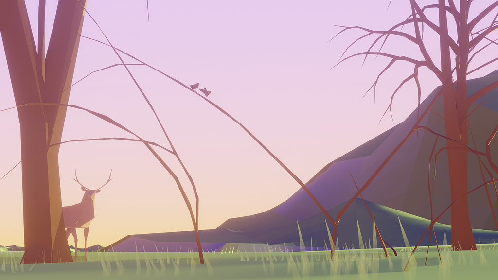Low Poly Landscape - Finished Projects - Blender Artists Community