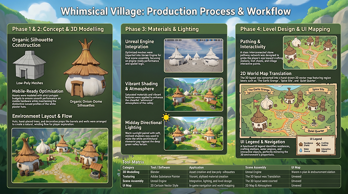 Whimsical_Village_Production_Process_Workflow