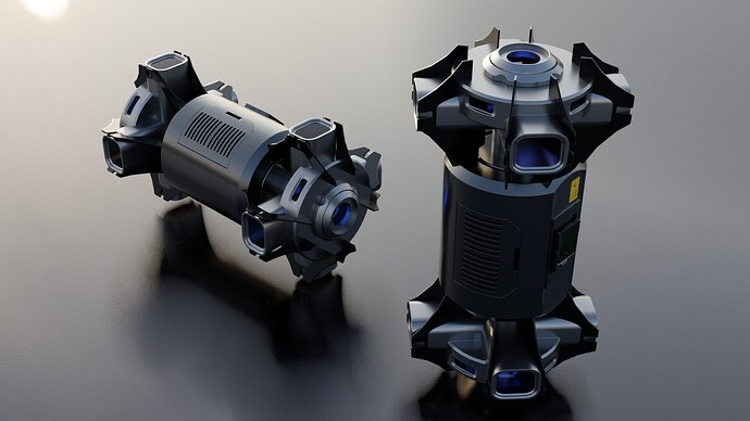 Sci fi energy generator - Finished Projects - Blender Artists Community