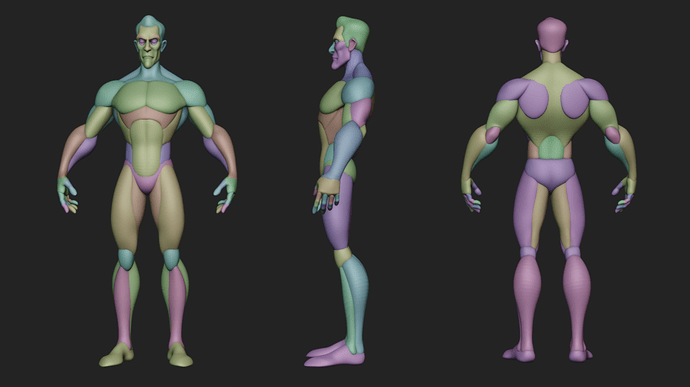 Model Blockout Characters blockout (with free download) - Finished Projects - Blender ...