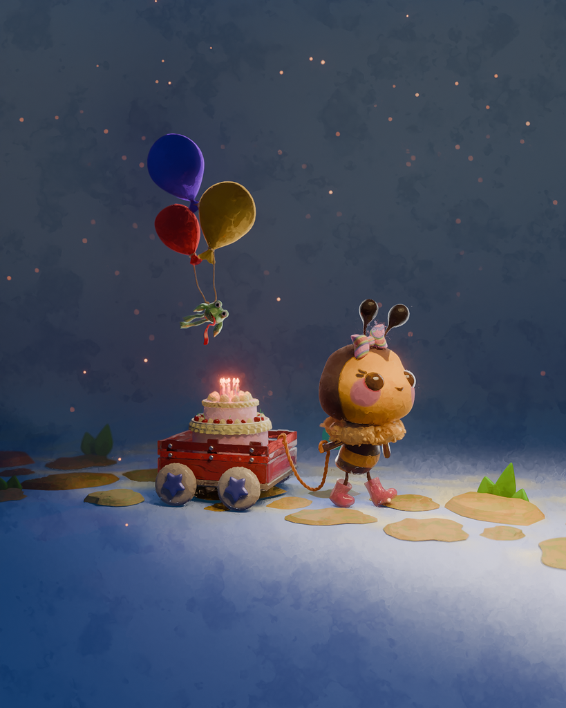 The Frog Wants the Cake
