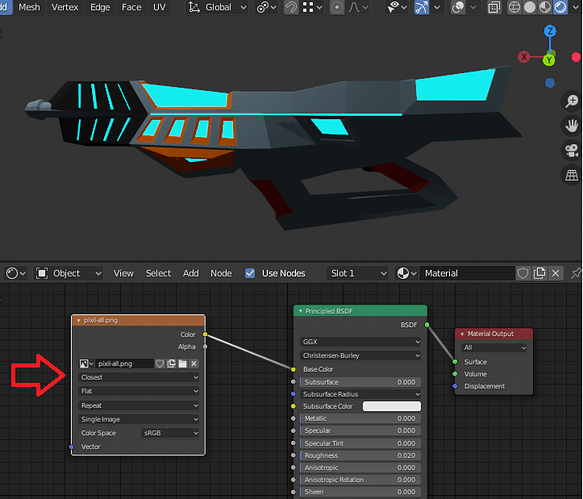 nodes and tex