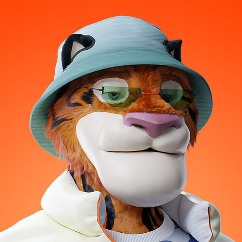 Tough Tiger No.3 – Collectible Character - Finished Projects - Blender ...