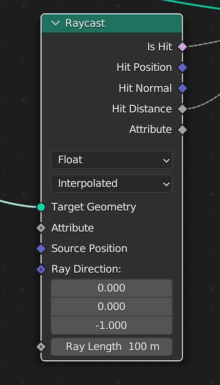 Raycast hit distance - Modeling - Blender Artists Community